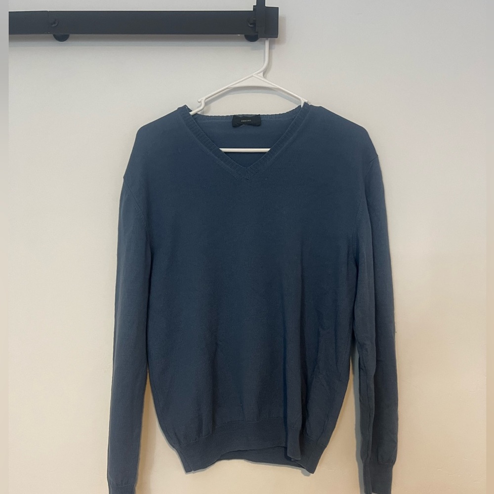 Zanone Italian Wool Luxury Sweater